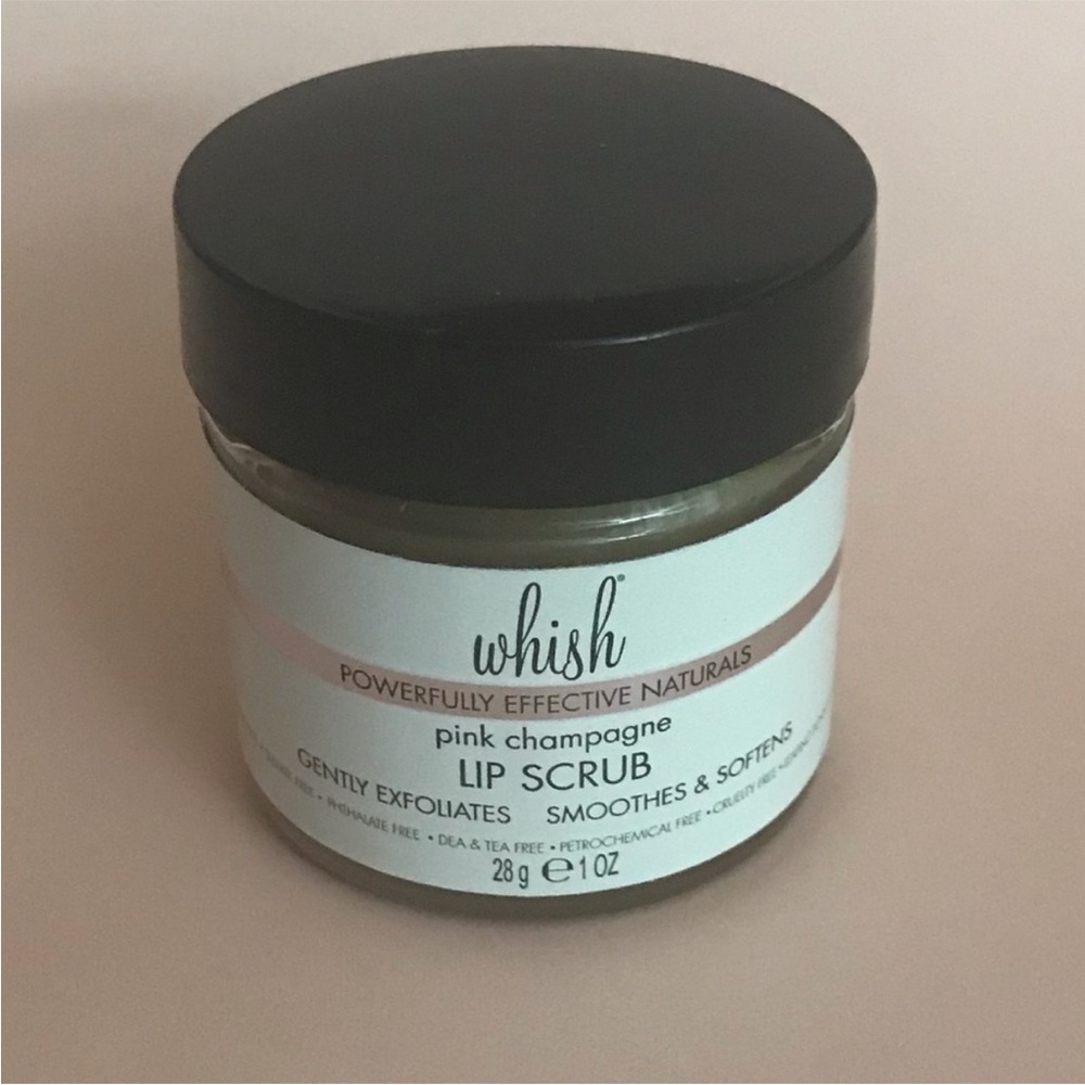 Whish Pink Champagne Lip Scrub - Exfoliates, Smoothes and Softens, 1 oz / 28 g - Picture 7 of 14